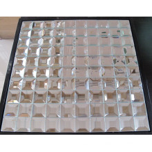 Silver Diamond Mirror Glass Mosaic Tile (HD043A)